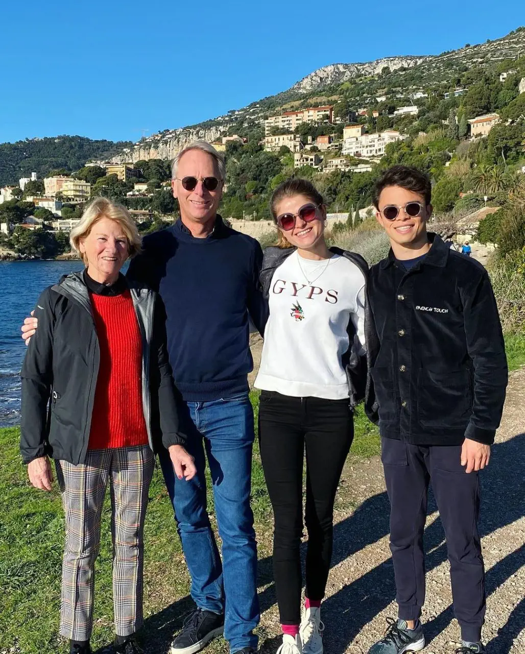 Nyck upload family picture in Monaco, JANUARY 3, 2021 