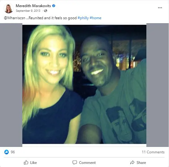 Meredith Marakovits was allegedly dating an African-American boyfriend in 2013