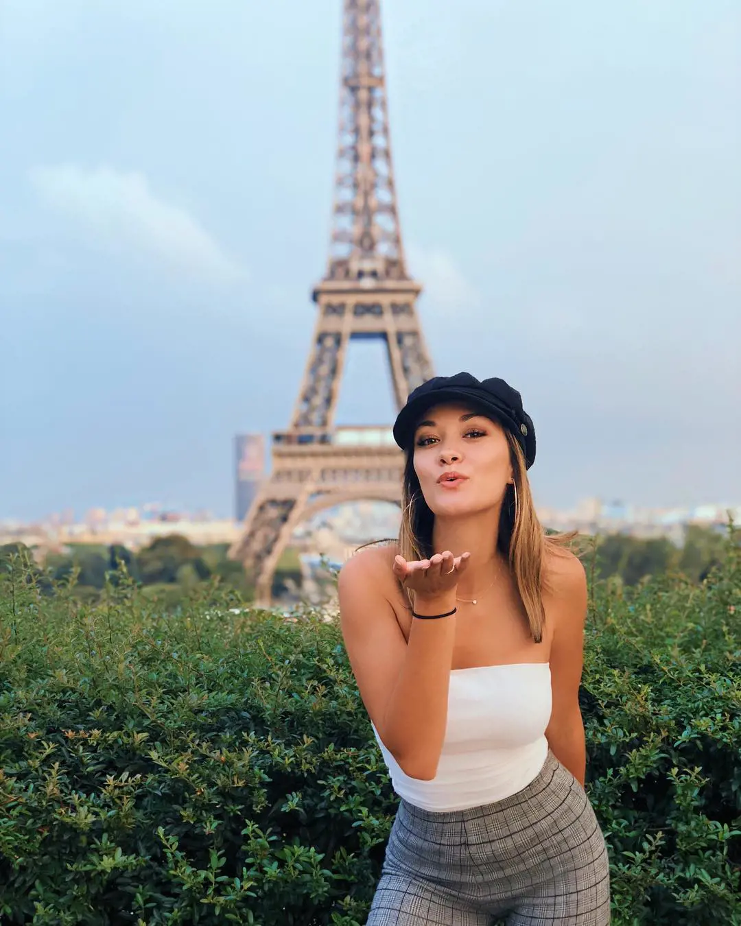 Emily during her trip to Paris, France in September 2018