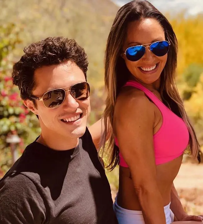 Jennifer with brother Darren in 2018