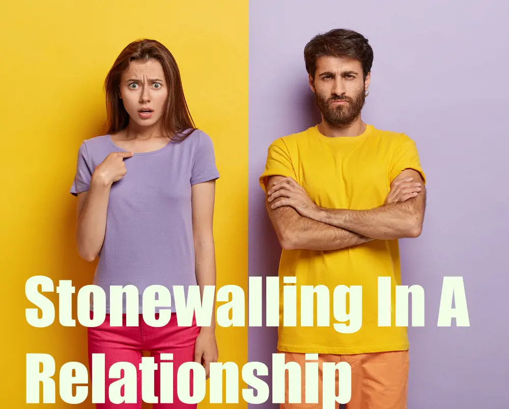 Stonewalling a person often happens to avoid embarassment regarding a personal matter 