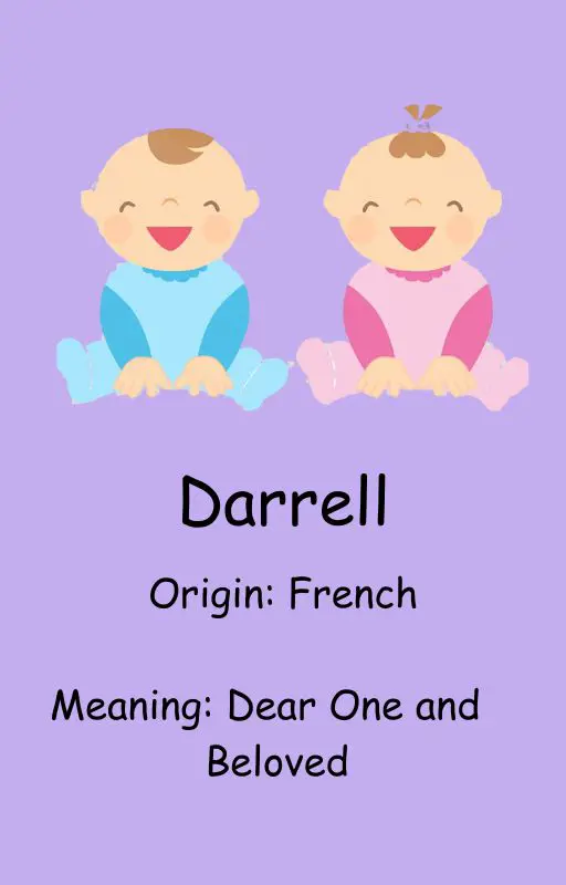 The meaning and origin of Darrell