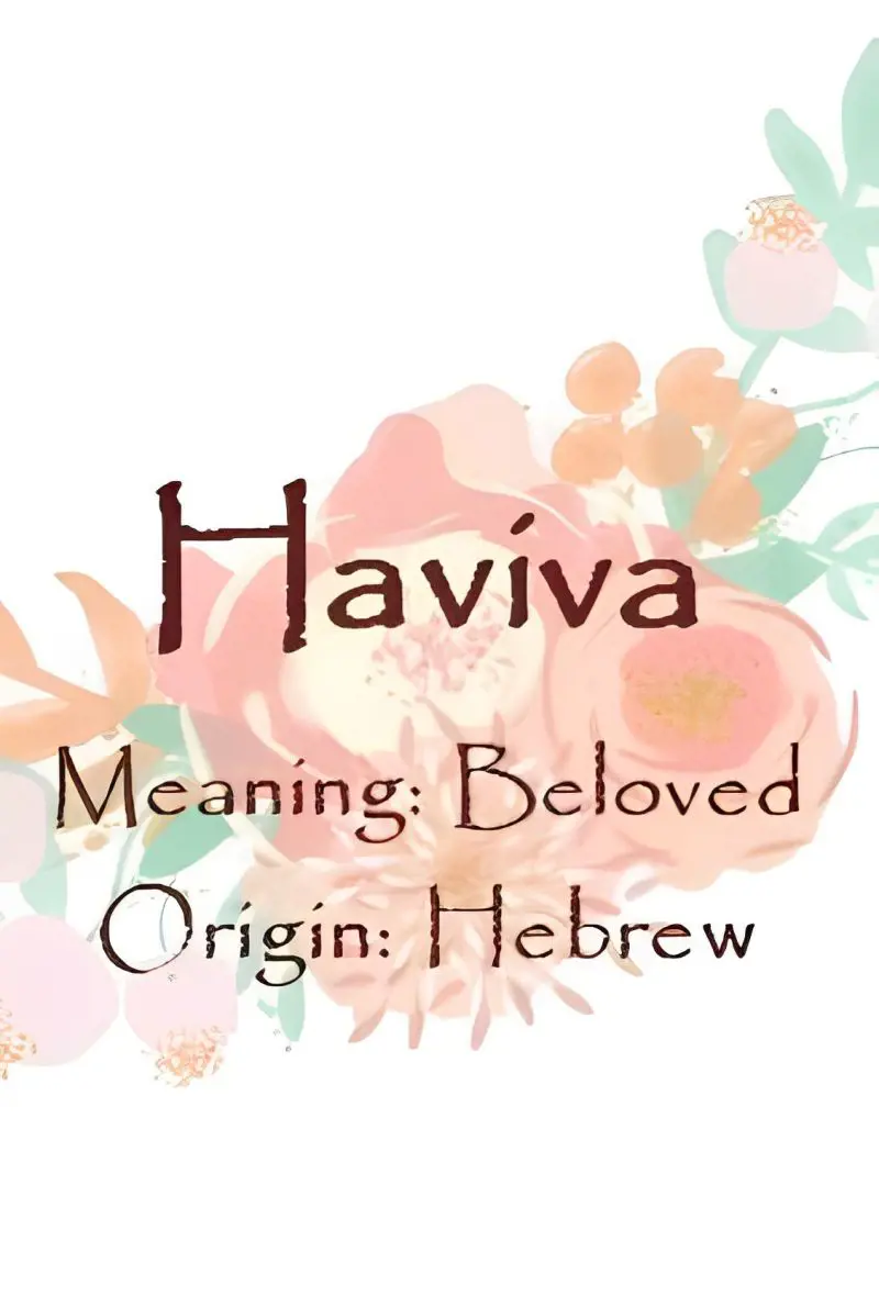 The meaning and origin of Haviva, via designsbyleahc