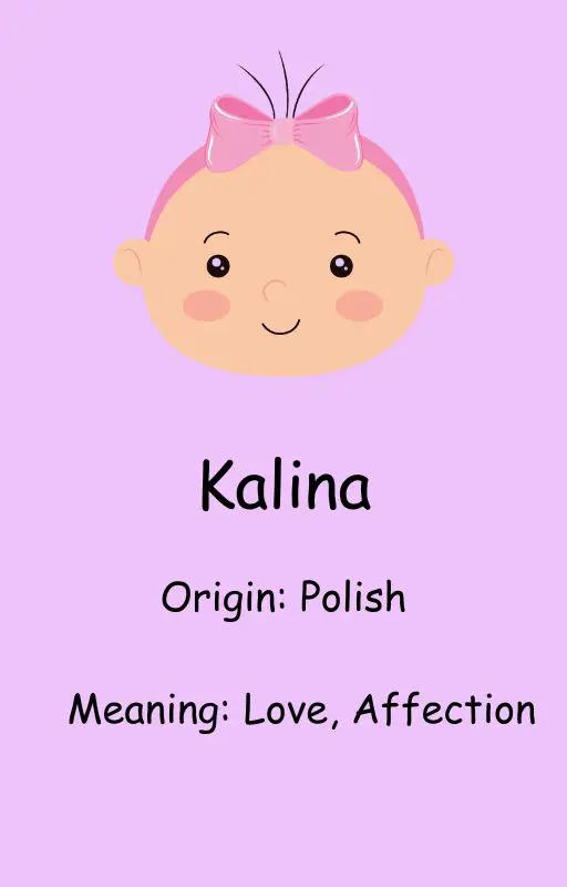 The meaning and origin of Kalina