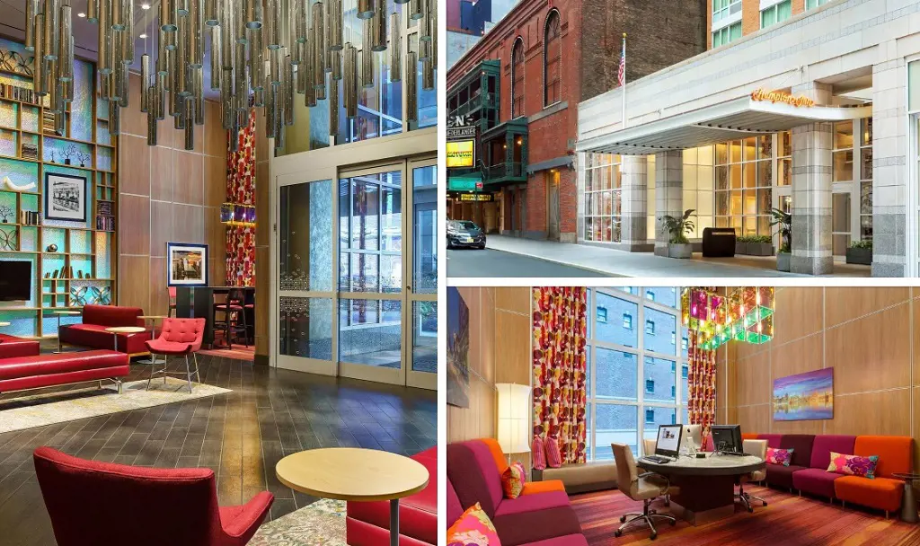 Hampton Inn Manhattan/Times Square Central is very close to the New York attractions.