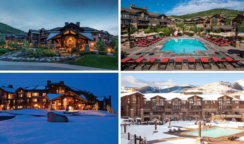 Waldorf Astoria Park City is located within the largest ski and golf resort.