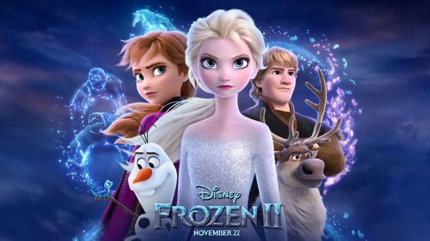 Official poster of 2019 movie, Frozen II