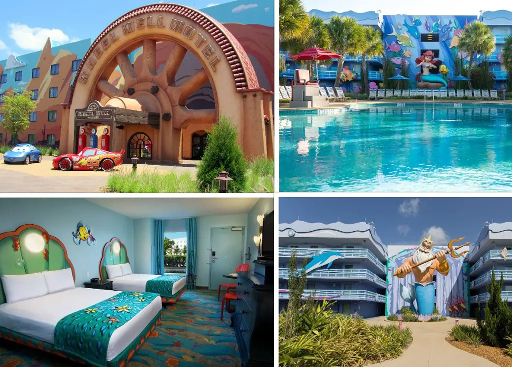 Disney's Art of Animation Resort opened in 2012 and is specifically designed for families