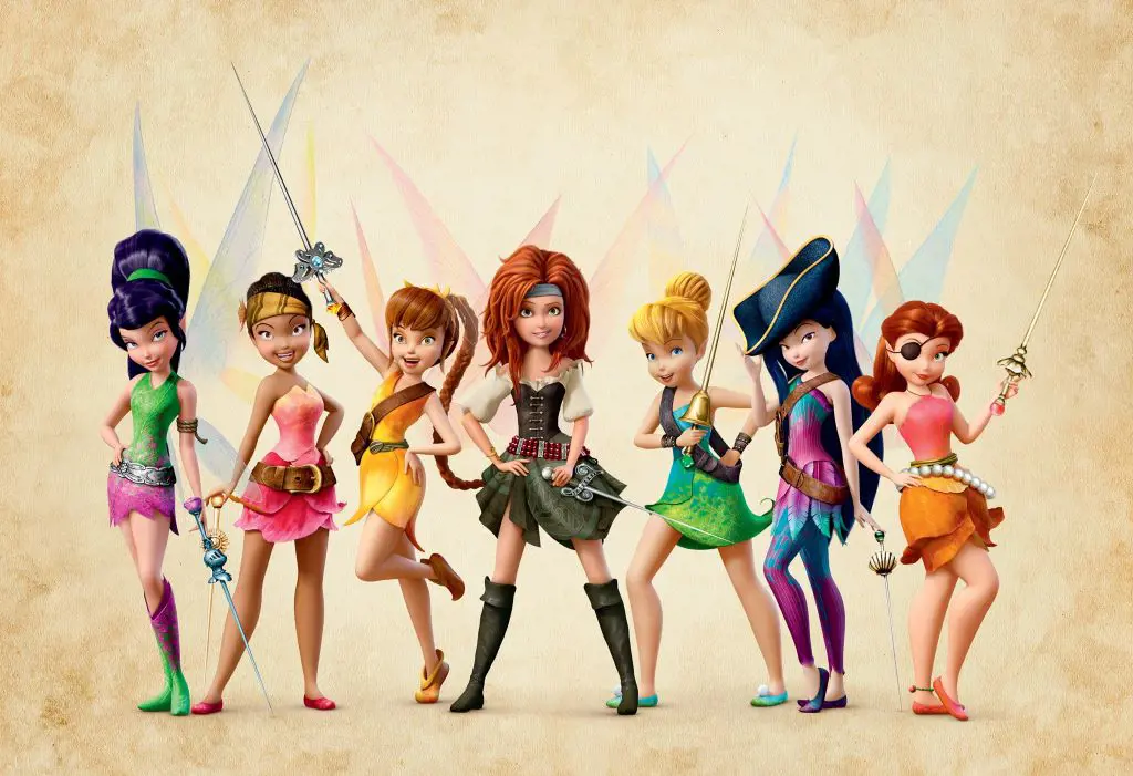 Major fairies featured in the Tinker Bell film series