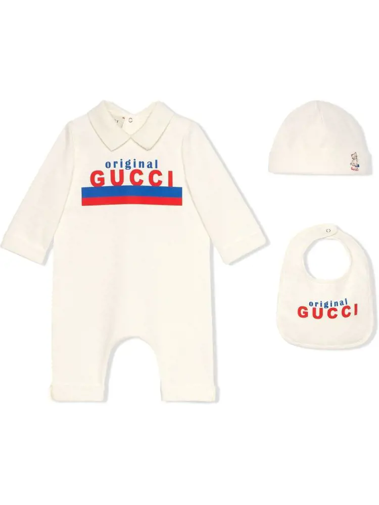 Newborn baby boy outfit from Gucci