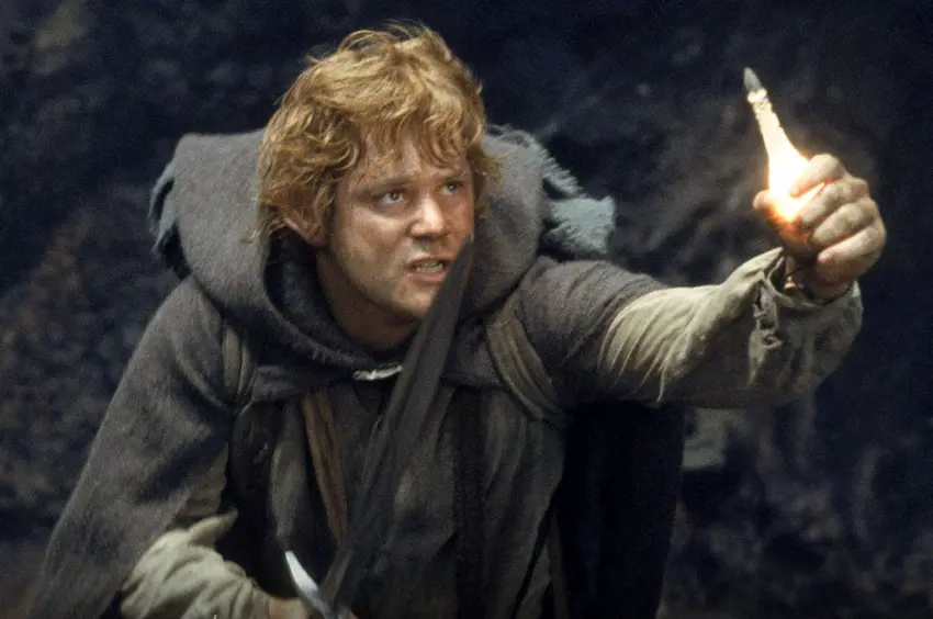 Actor Sean Astin played Samwise Gamgee in the LOTR trilogy