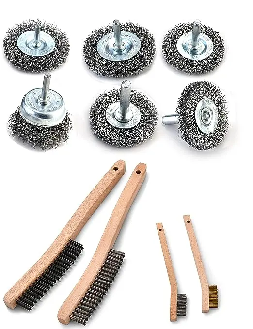 Varieties of wire brush available in the market to clean carpets and seats
