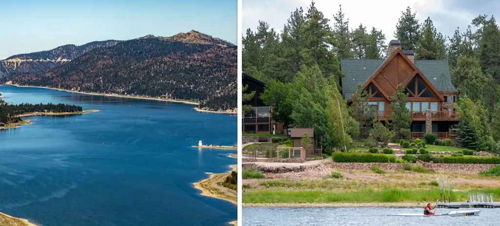 Big Bear Lake is one of the most beautiful lakes in Southern California.