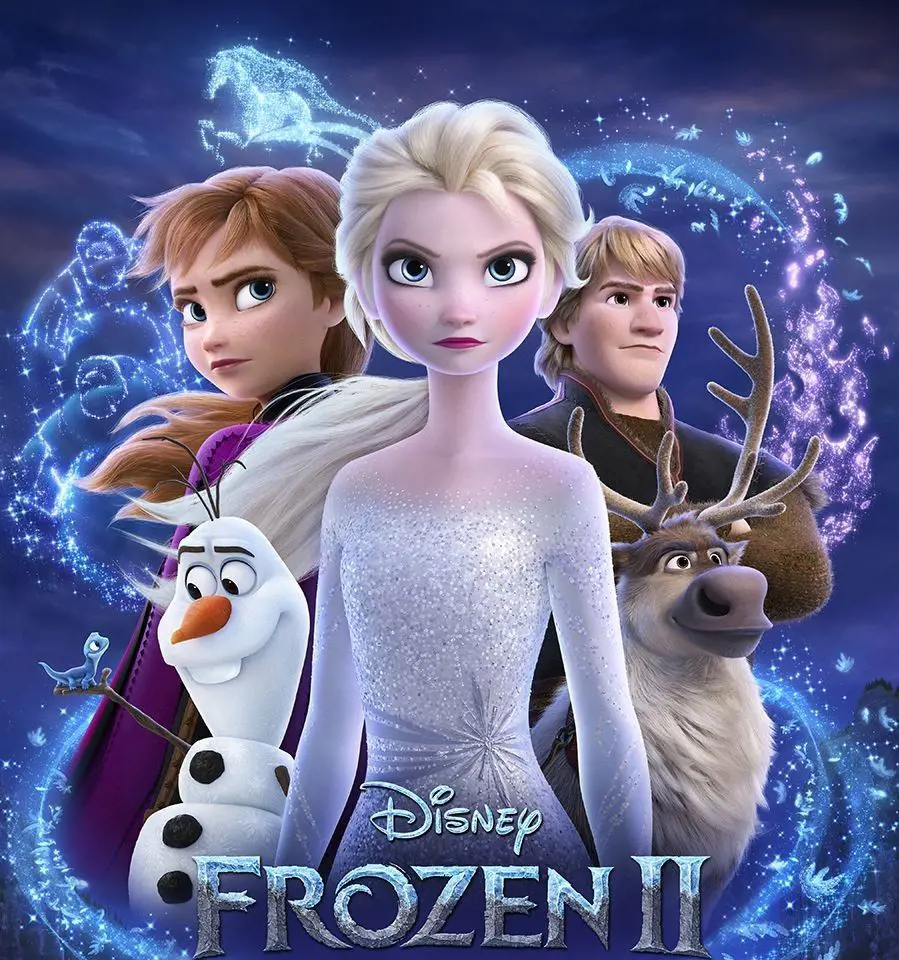 The official poster of the movie Frozen II