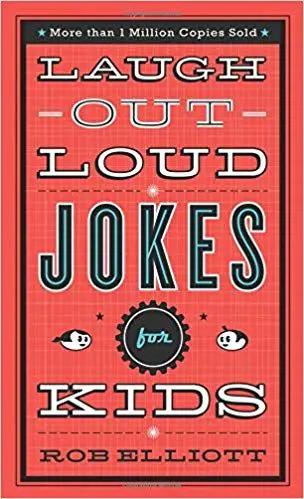 Cover of Laugh-Out-Loud Jokes for Kids book available on Amazon to be used as a party favor