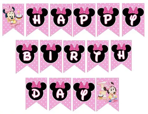 An easy to make DIY Happy Birthday Banner for you kid's birthday party. 